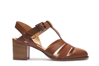 Sandales Ponza - Lisse / Velours Cognac