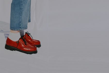 Beaubourg - Cuir lisse rouge #2