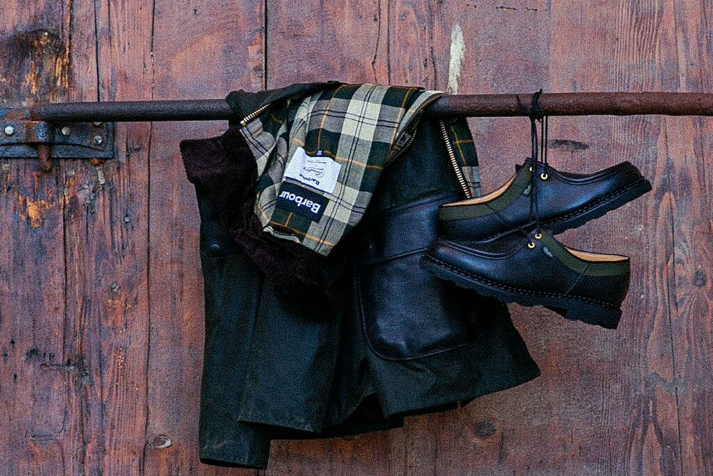 Paraboot x Barbour x International Gallery Beams
