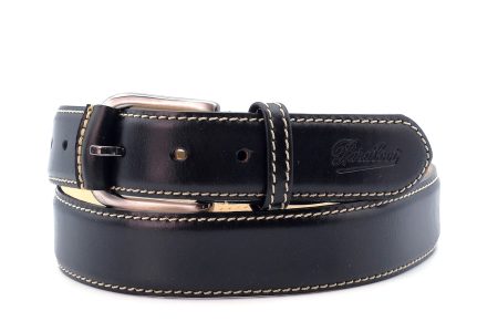 CEINTURE CHRONOS/LISSE NOIR