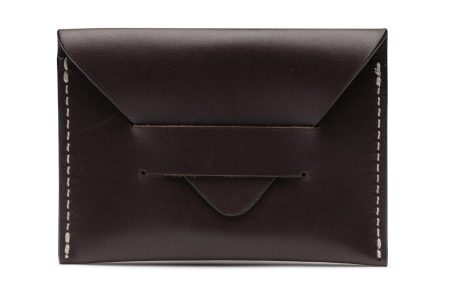 PORTE-CARTES ENVELOPPE/CAFE