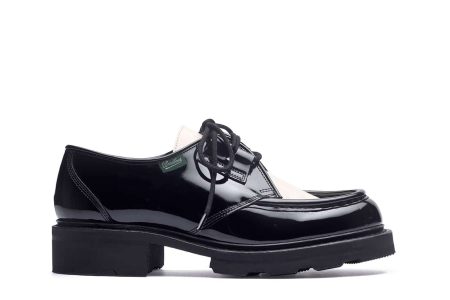 BEAUBOURG/PHOENIX NOIRE-VERNIS NOIR ET CREME