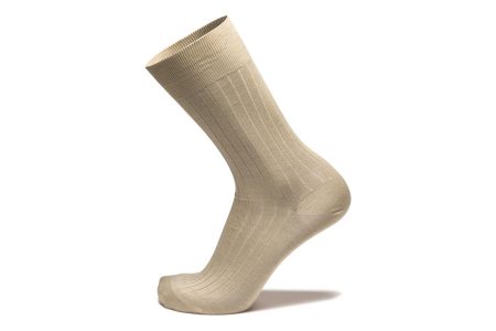 CHAUSSETTES FIL ECOSSE/BEIGE