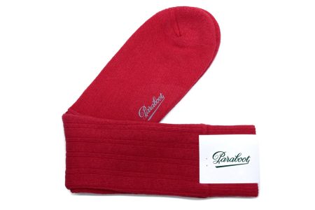 CHAUSSETTES COTON COTES/ROUGE